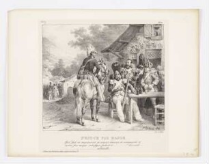 N’est-ce pas Major..., Blatt 9 der Folge "Album pour 1829"