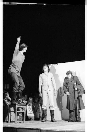 Kleinbildnegativ: Theater Zentrifuge, 1975