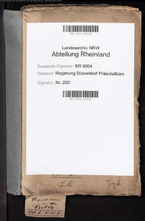 Viebig, Ernst Friedrich Ferdinand Oberregierungsrat Bd. 1