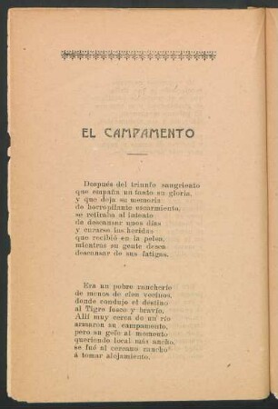 El campamento