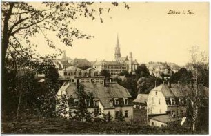 Löbau. Blick auf Löbau
