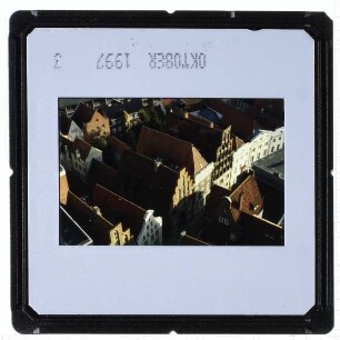 Lübeck, Große Petersgrube : Blick von Kirche St. Petri