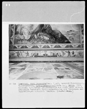 Grotesken und Szenen aus der Commedia dell'Arte