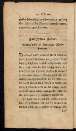 Funfzehntes Kapitel.