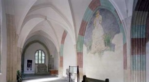 Freskendekoration im Kreuzgang, Krakau, Polen