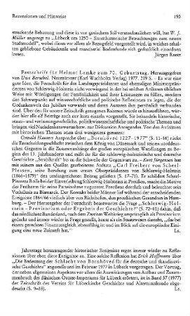 Festschrift für Helmut Lemke zum 70. Geburtstag, hrsg. von Uwe Barschel : Neumünster, Wachholtz, 1977