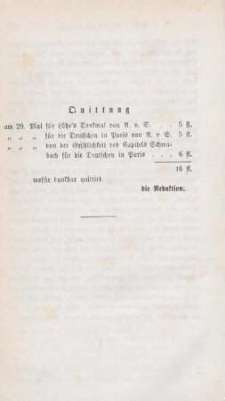 398 Quittung