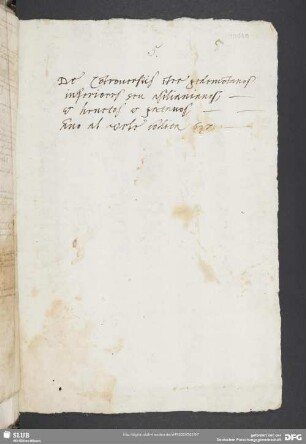 [Faszikel 5: Text einer antiken Inschrift in Asolo]