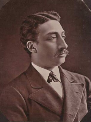 Prinz Karl von Baden (1832 - 1906), Brustporträt.