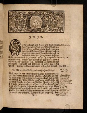11-19, Gott gebe euch viel Gnade und Friede durch das ...