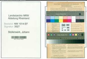 Entnazifizierung Johann Stollenwerk , geb. 19.07.1906 (Kaufmann)