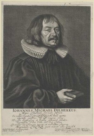 Bildnis des Iohannes Michael Dilherrus
