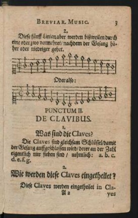 Punctum II. De Clavibus.