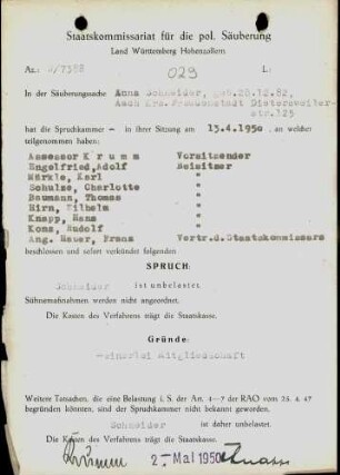 Schneider, Anna