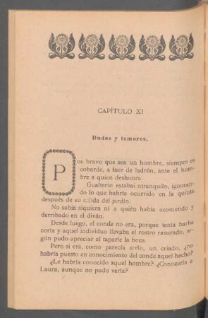 Capítulo XI - Dudas y temores.
