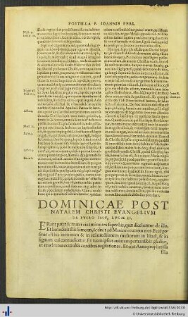 Dominicae Post Natalem Christi.