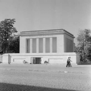 Das Georgi-Dimitroff-Mausoleum im Zentrum der bulgarischen Hauptstadt Sofia