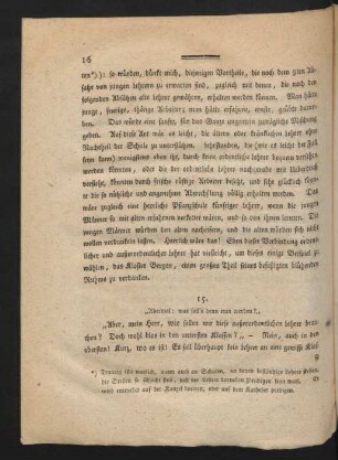 15. "Abermal: was soll's denn nun werden?"