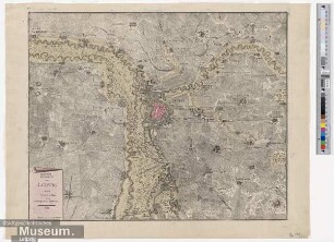 Neuster Grundriss von Leipzig dessen Vorstädten und umliegenden Gegend 1780