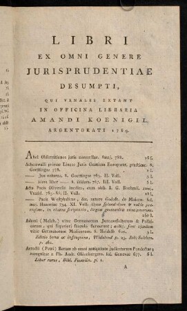 1-120, Libri juridici.