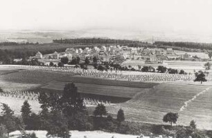 Graupa (Pirna-Graupa). Ortsteilansicht Siedlung