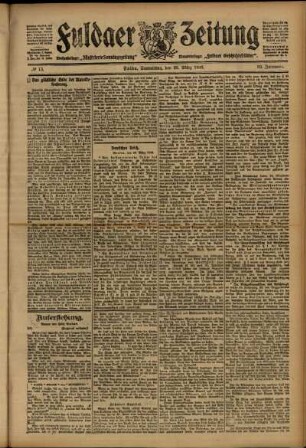 Ausgabe vom Donnerstag, den 29. März 1906.