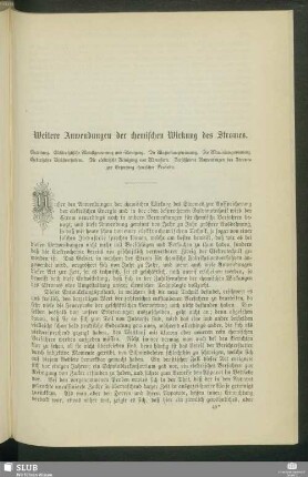 Weitere Anwendungen der chemischen Wirkung des Stromes