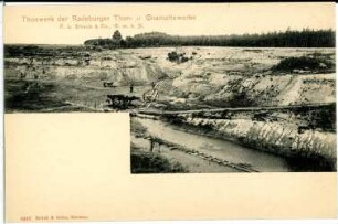 Radeburg. Werk 1 der Ton- und Schamottewerke