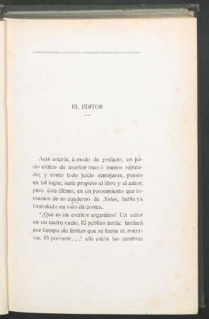 El editor
