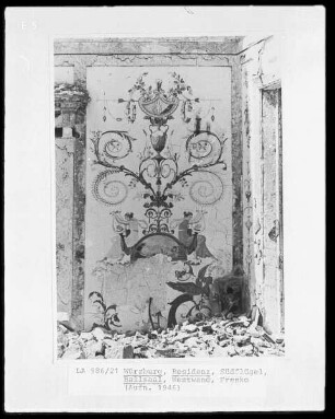 Nachahmung pompejianischer Wandmalerei