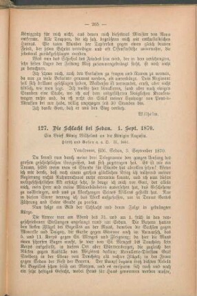 127. Die Schlacht bei Sedan. 1. Sept. 1870.