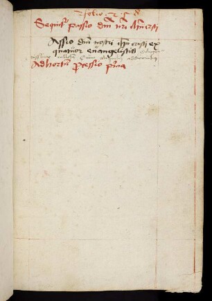 258r Passio Domini ex quattuor evangeliis excerpta