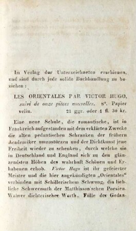 Im Verlag ... erschienen ...