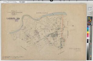 Rheine r.d.Ems (Rheine), Umlegung Gellendorf, Urkarte I Rheine r.d.Ems Flur 10,1 Rheine l.d.Ems