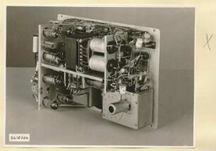 Fernsehkundendienst-Gerät Typ 06.98006.1, Frontseite unten links, Foto 1954