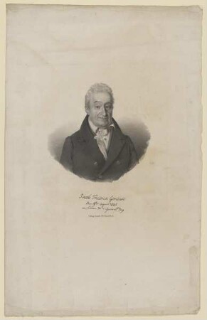 Bildnis des Jacob Friedrich Gontard