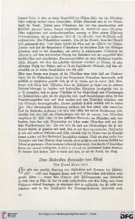 Zum Andenken Heinrichs von Kleist