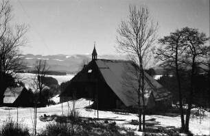 St. Märgen: Hof bei St. Märgen; Hintergrund Feldberg