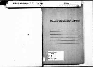 Zivilstandsregister der Juden der Gemeinde Hohenwepel, Kreis Warburg (Originale und Duplikate) (GHT 1815-1819) (Gemeinde: Hohenwepel)