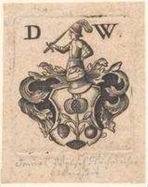 Wappen des Tuchmachers Daniel (II.) Welsch