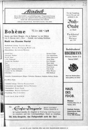 Bohème