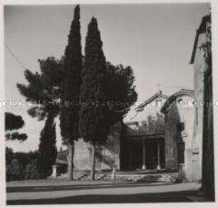 Rom, Alter Benediktinerfriedhof bei der Basilika Santi Andrea e Gregorio al Monte Celio