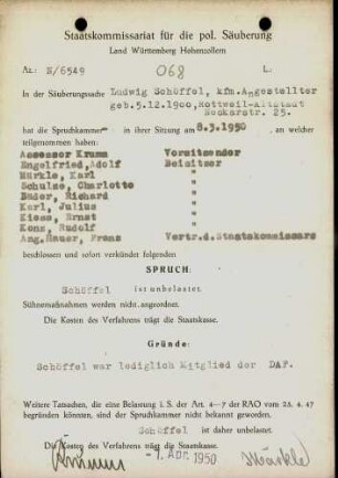 Schöffel, Ludwig