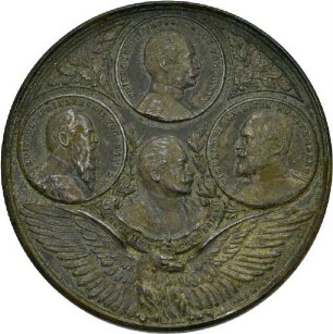 Medaille auf die Kaisermanöver 1909 von Mayer & Wilhelm