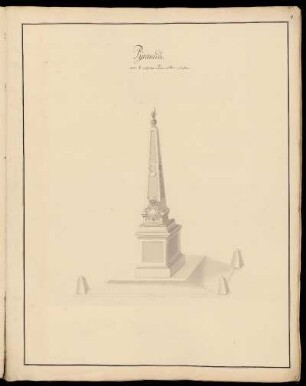 Pyramide derer 6. auf den Place d´Armes stunden.