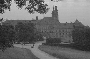 Banz: Schloss, Gesamtansicht von Westen