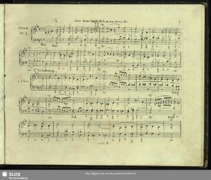 Choral No. 1: Herr Jesu Christ, dich zu uns wend