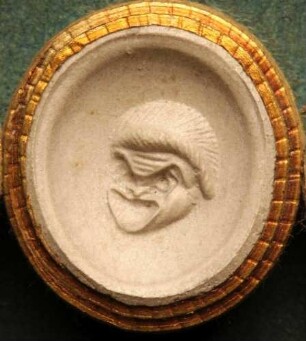 Komische Maske eines Knechts (Daktyliothek, Supplement)