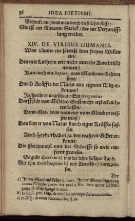 XIV. De Viribus Humanis.