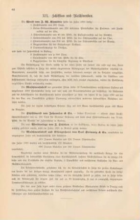 XIX. Schiffbau und Maschinenbau.